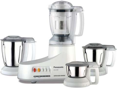 Panasonic MX-AC400 Mixer Grinder (White) (550W)