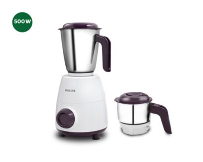Philips Daily Collection HL7506/00 500W Mixer Grinder with 2 stainless steel jars