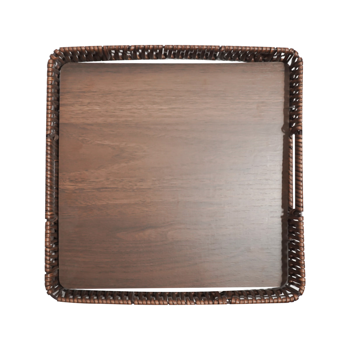 Wooden Square Sleek Tray Big - Image 4