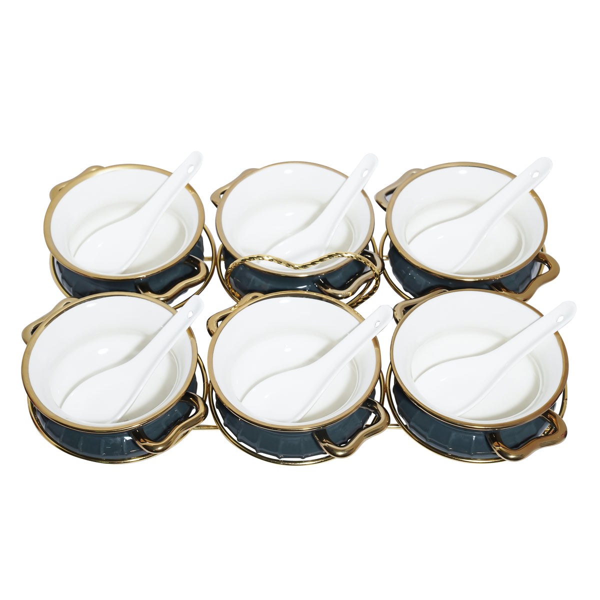 Addox Ceramic 12 Piece Soup Set W/S - Image 1