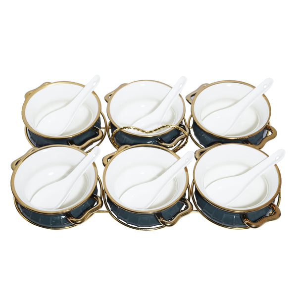 Addox Ceramic 12 Piece Soup Set W/S - Image 1