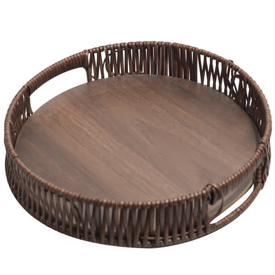 Wooden Round Tray Big - Image 1