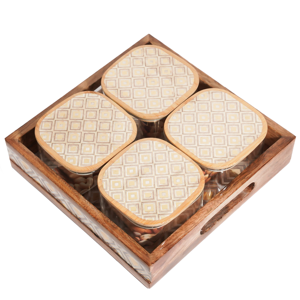 Glass Resin Candy Set Of 4 - GRCS04-BX27 - Image 1