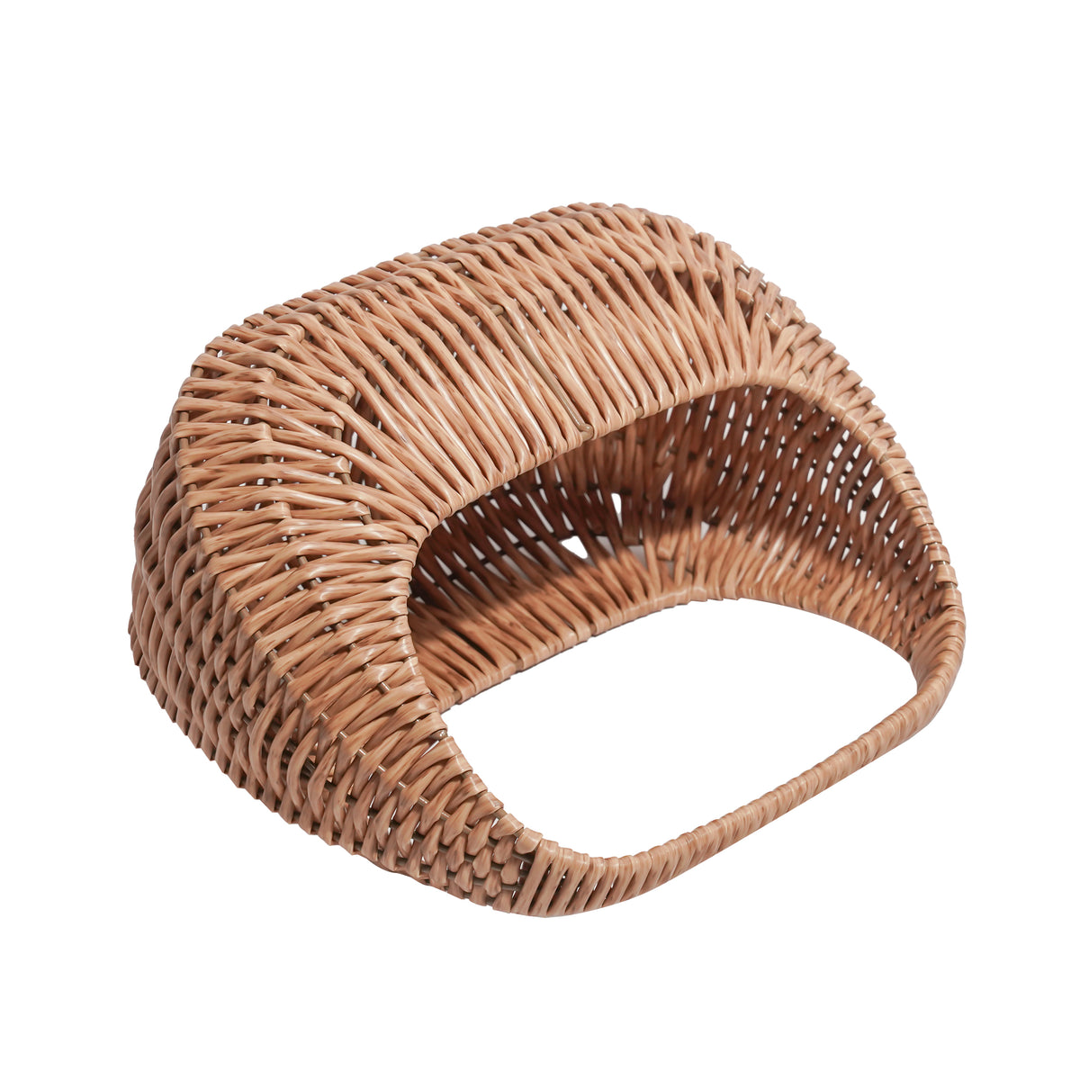 Wooden Oval Handel Basket - Image 4