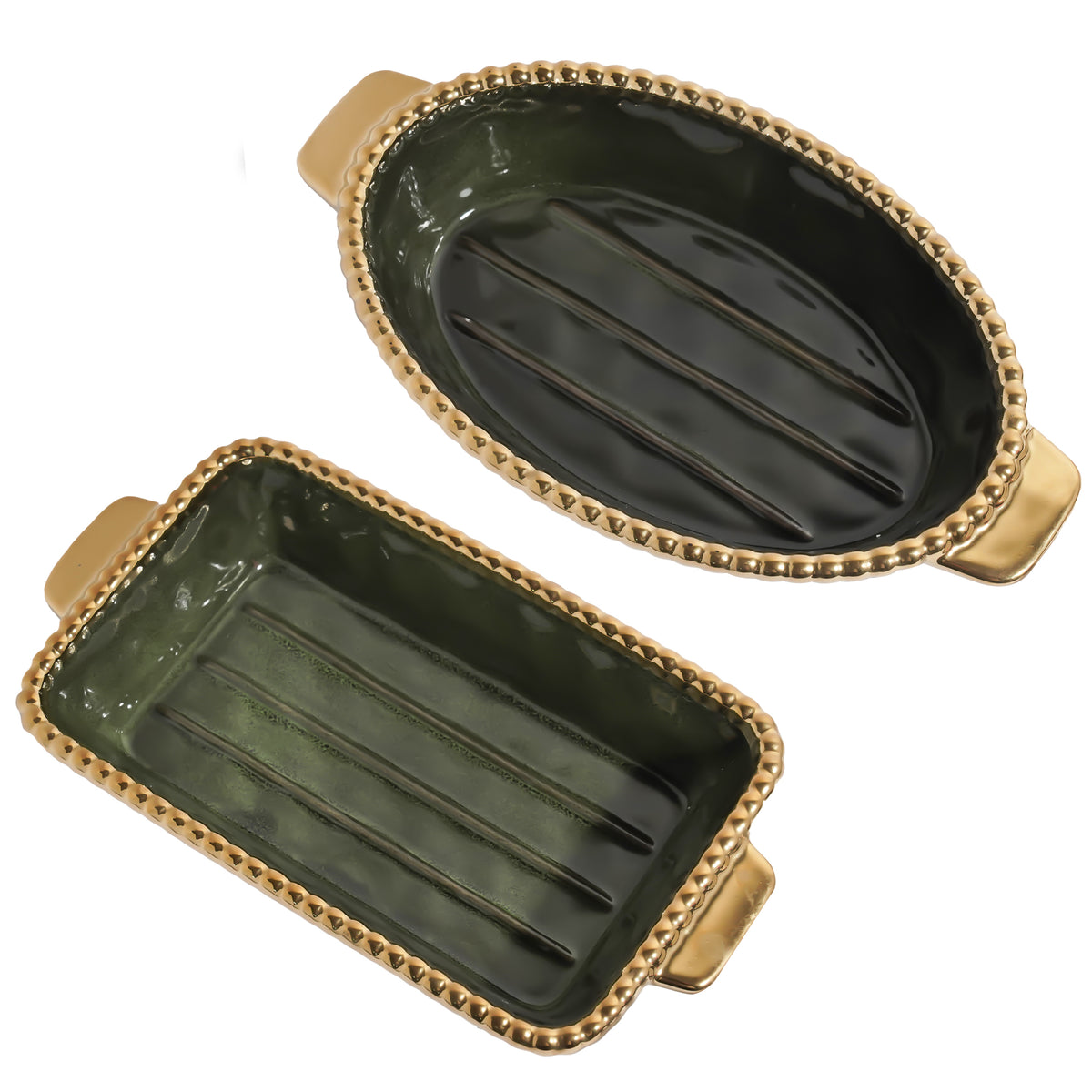 Addox Ceramic 2 Piece Plater Set - Image 3