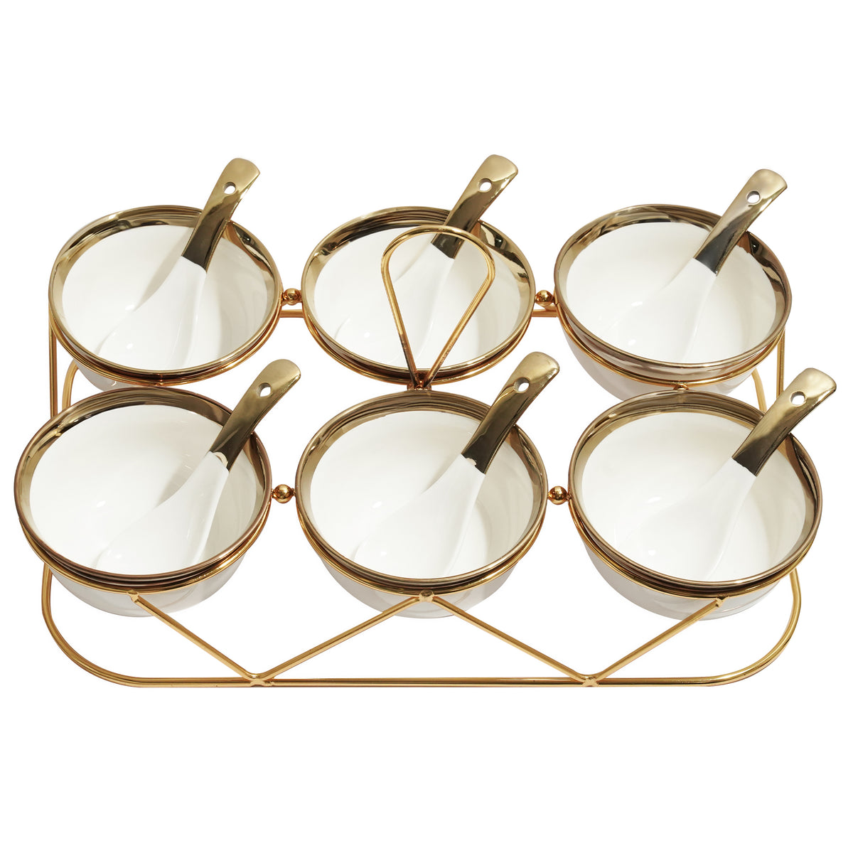 Addox Ceramic 12 Piece Bowl Set - Image 1