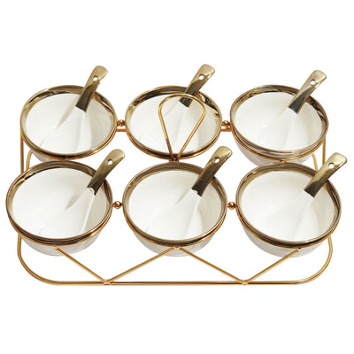 Addox Ceramic 12 Piece Bowl Set - Image 1