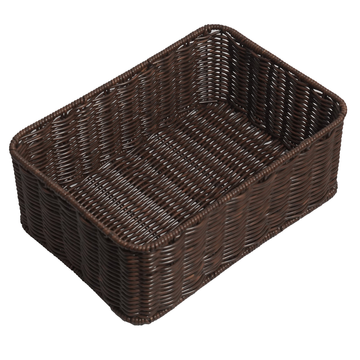 Wooden Rectangle Deep Basket Big - Image 1