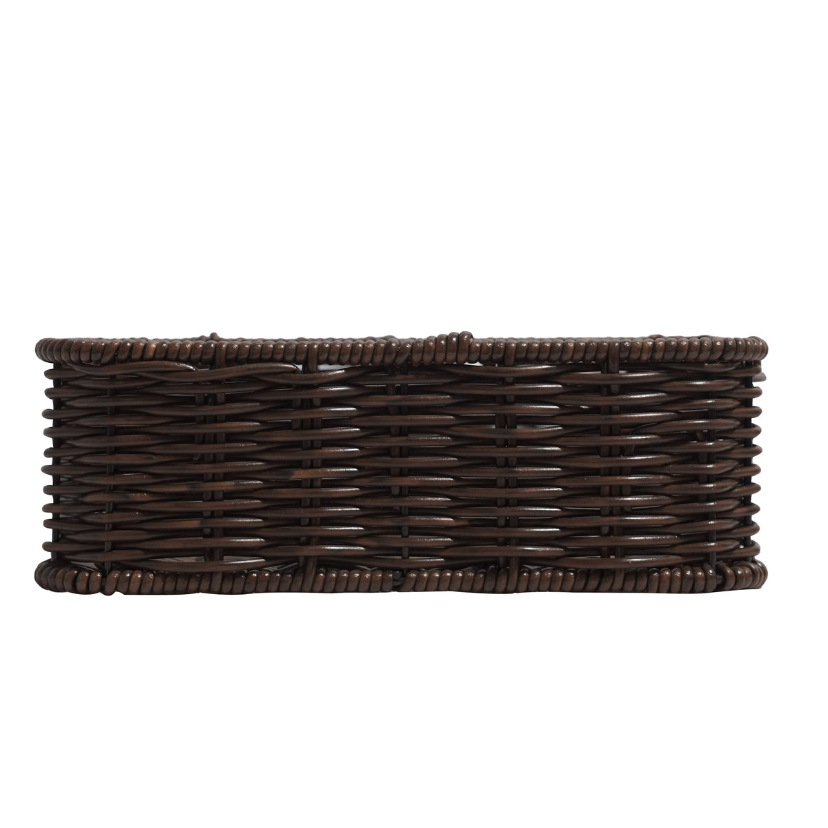 Wooden Rectangle Deep Basket Small - Image 2