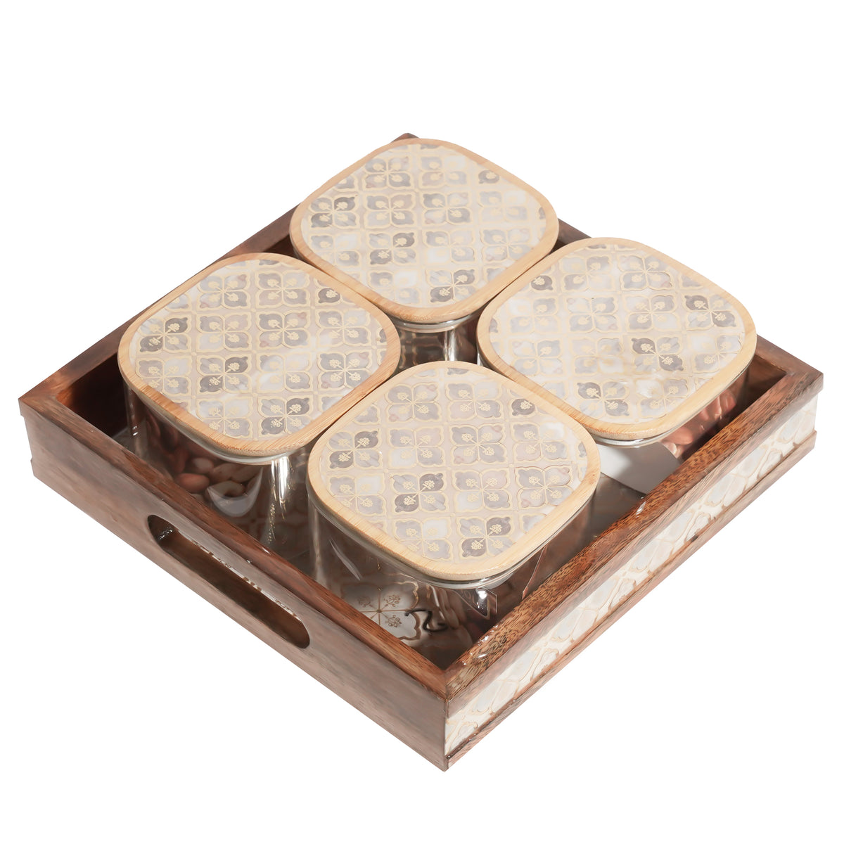Glass Resin Candy Set Of 4 - GRCS04BX31 - Image 1