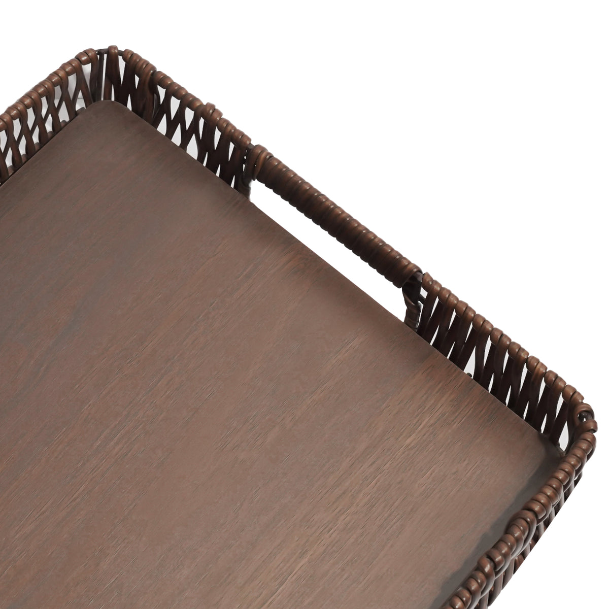 Wooden Square Sleek Tray Big - Image 2