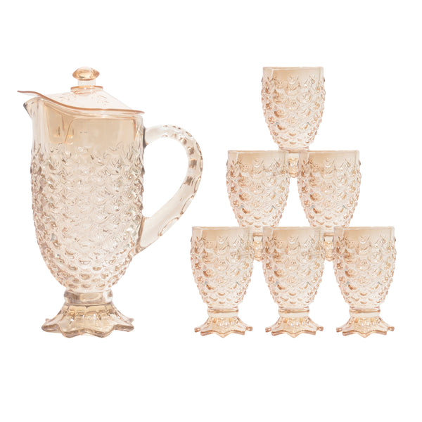 Glass Lemon Set Ywh-7-G - Image 1