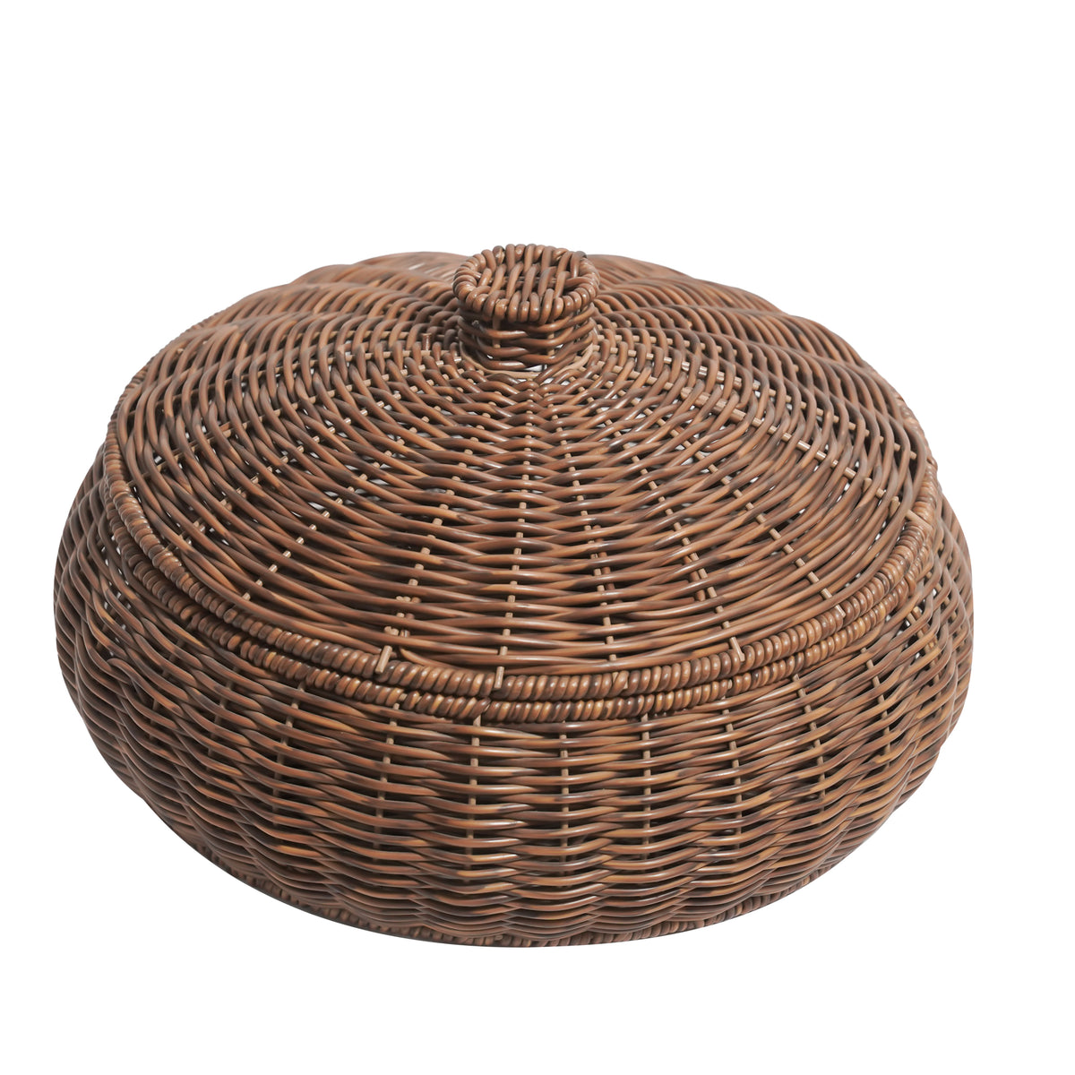 Wooden Bucket With Lid Set Of 2 - Image 1