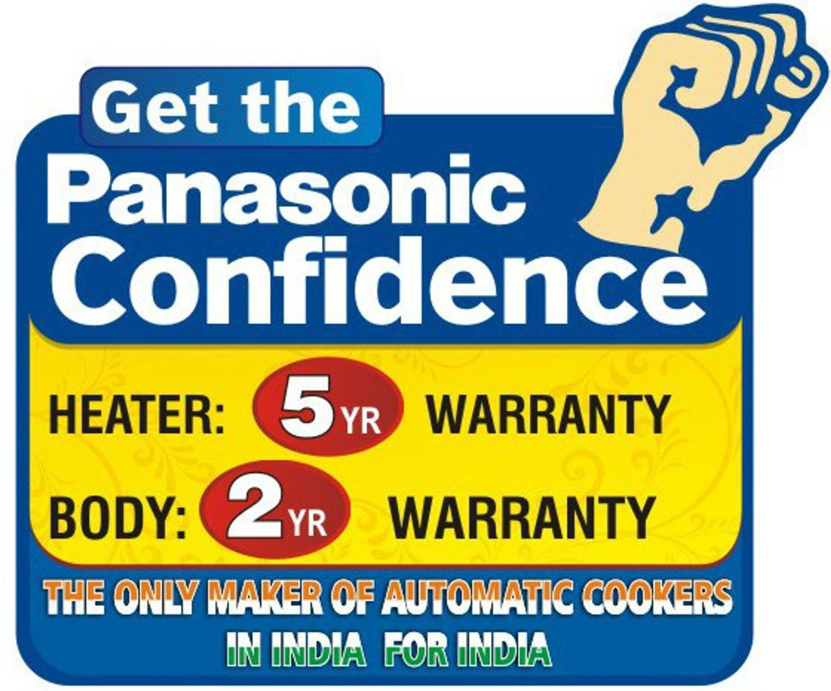 Panasonic SR-WA10H(E) Automatic Rice Cooker & Warmer, White (1L)