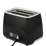 Pringle PT406 black pop up toaster rear view